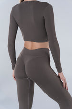 LEGGINGS TOLEDO CON RUCHING