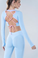 LEGGINGS TOLEDO CON RUCHING