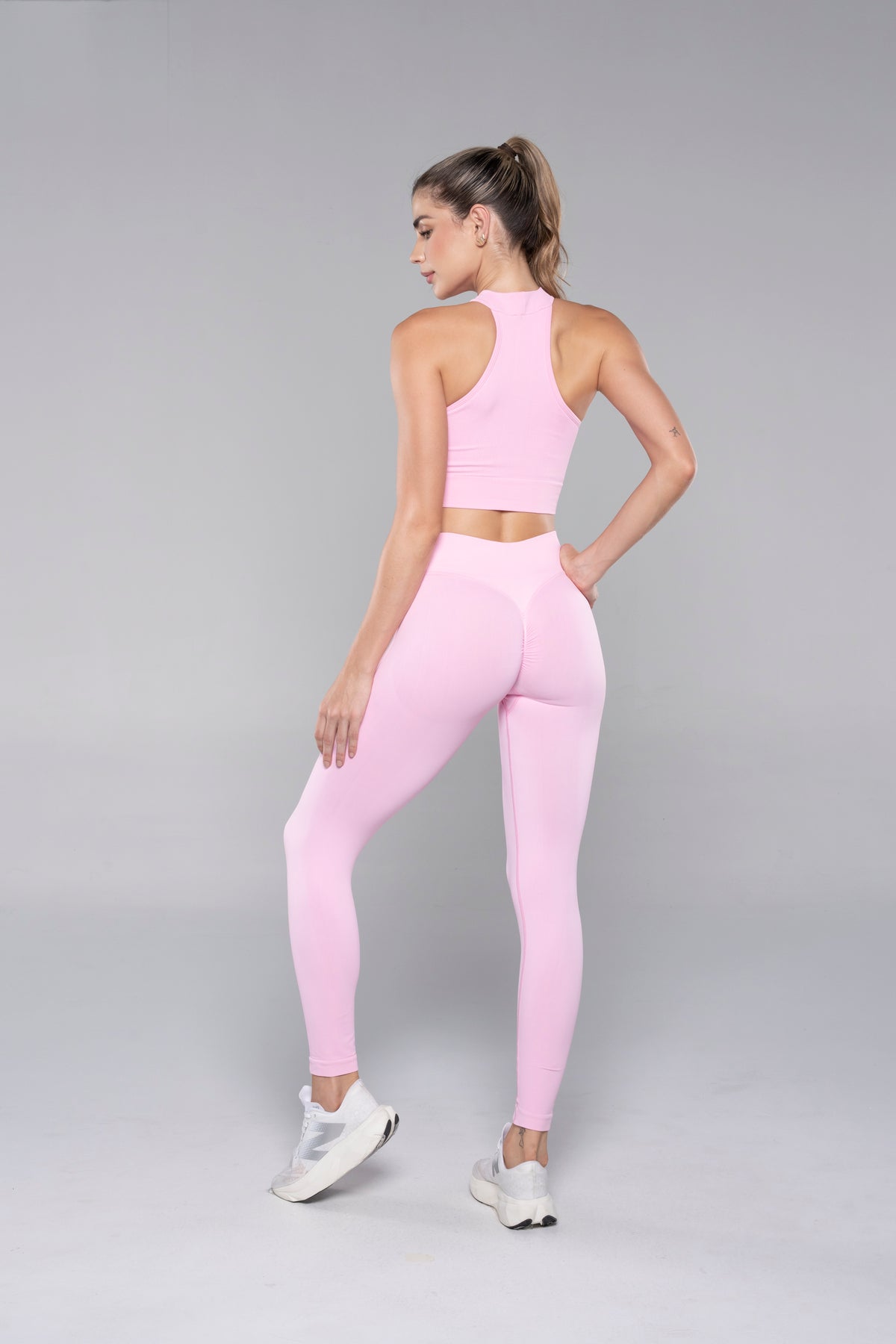LEGGINGS TOLEDO CON RUCHING